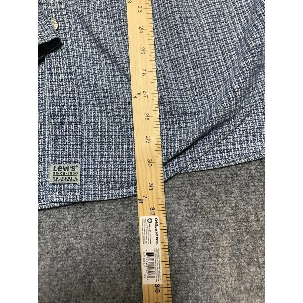 Levi-s Men's Blue Shirt